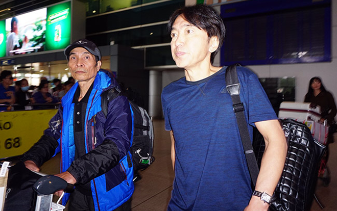 HLV Miura tập mùng 5 Tết và khát vọng vô địch V.League 2018