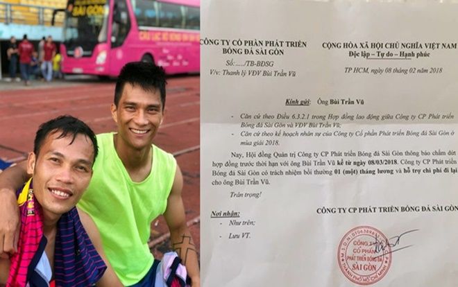 Những vụ thanh lý hợp đồng 'cười ra nước mắt' của bóng đá Việt Nam