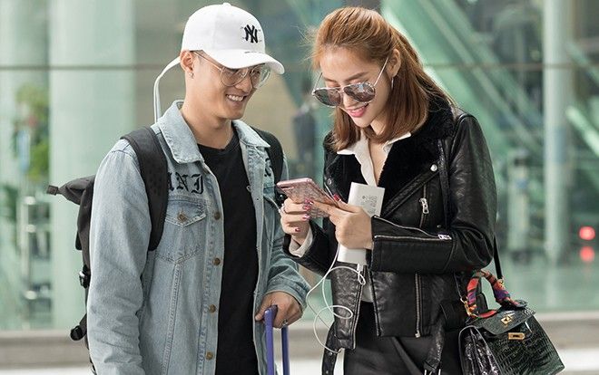 Lâm Vinh Hải bụi phủi, Linh Chi diện cây đen trắng, cùng xuất ngoại đầu năm