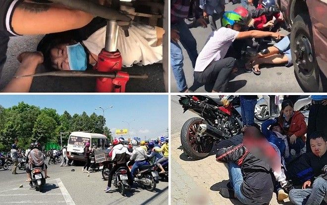 Tài xế tông hàng loạt ở Bình Dương đã đến trình diện, khai báo tại cơ quan công an