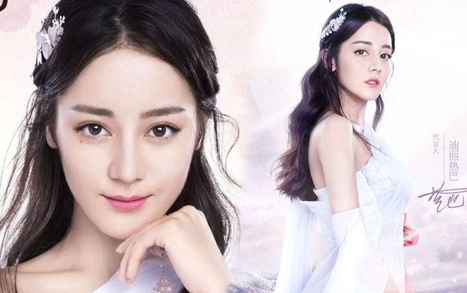 Địch Lệ Nhiệt Ba hóa thành Hằng Nga, sánh đôi cùng Đậu Kiêu trong 'Nhật Nguyệt truyền kỳ'