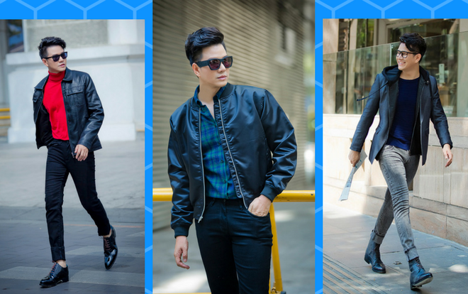 Vũ Mạnh Cường mặc trẻ trung, lịch lãm như quý ông ra phố