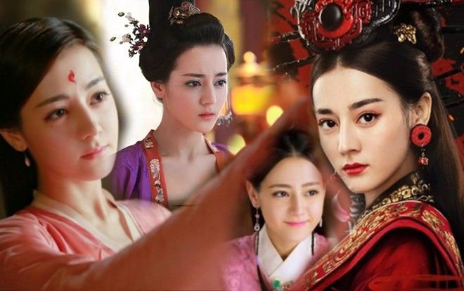 Dù sở hữu gương mặt 'Tây' nhưng tạo hình cổ trang của Địch Lệ Nhiệt Ba vẫn dịu dàng đậm chất Á Châu