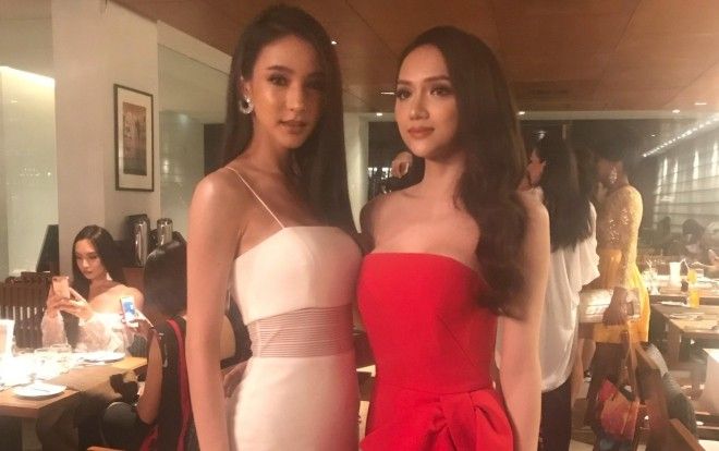Miss International Queen 2018: Hương Giang 'đọ sắc' bất phân thắng bại bên 'thiên thần' chuyển giới Thái Lan