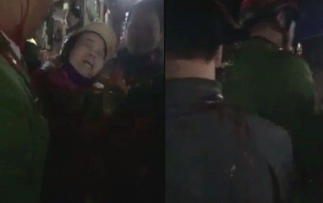 Khởi tố đối tượng hắt tiết lợn lên người Chủ tịch huyện