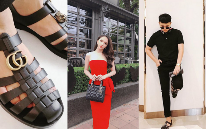 Duy Khánh tậu giày 'gây bão' của Gucci, Hương Giang rạng ngời trên đường phố Thái Lan