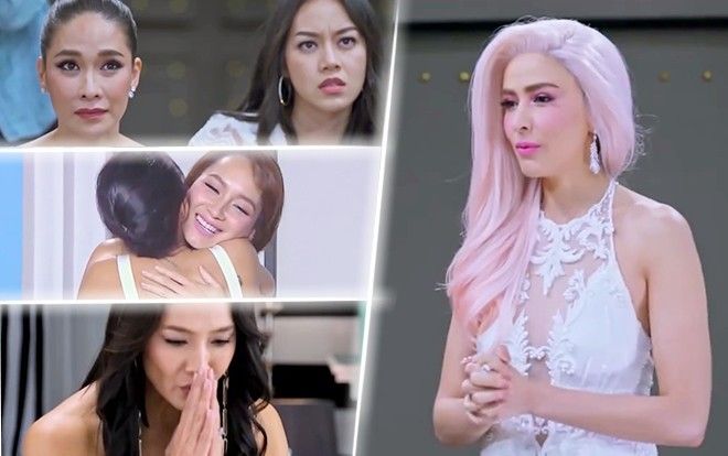 Từ lúc nào The Face Thái trở thành nơi các 'chị Đại' hết ôm ấp đến xin lỗi nhau thế này?