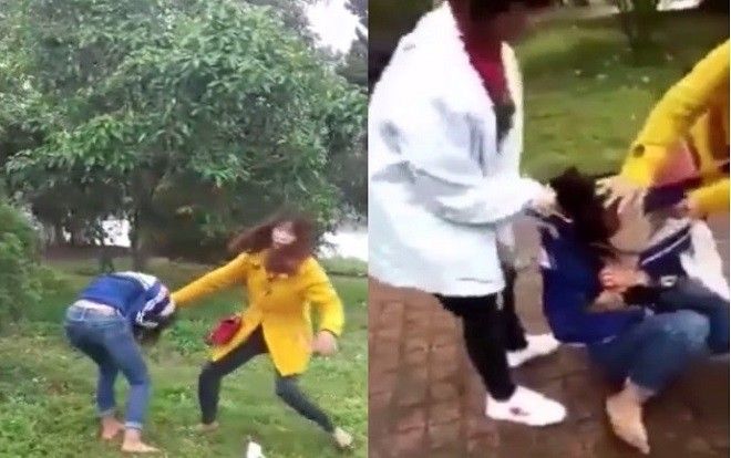 Nữ sinh cấp 3 bị vây đánh, lột áo giữa đường:  Do nhắn tin qua lại với chồng người khác?