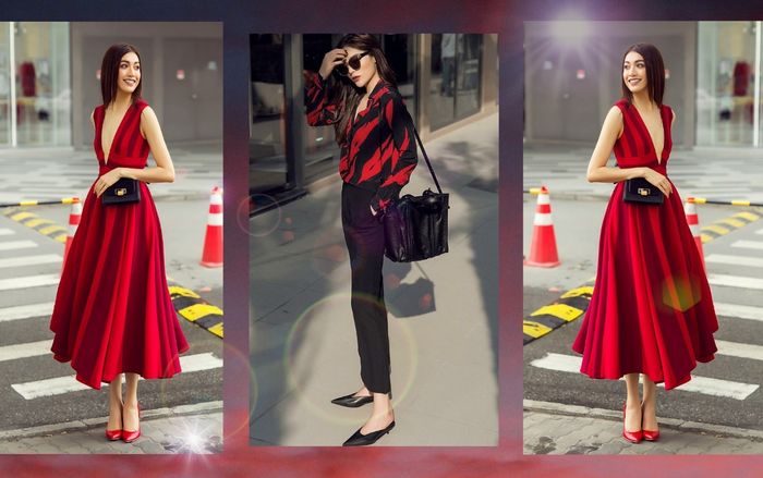 Kỳ Duyên diện áo chục triệu, Lệ Hằng chuộng váy xẻ tới rốn khi xuống phố tuần qua