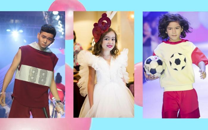 Tóc xù mì, uốn xoăn 'hot' nhất năm nay cùng nhau 'oanh tạc' sàn diễn Asian Kids Fashion Week