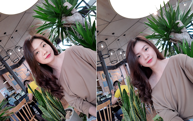 Trải nghiệm camera selfie trên Samsung Galaxy A8: xóa phông ấn tượng, màu sắc bắt mắt