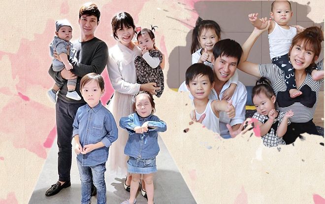 Những mảnh ghép đáng yêu trong bức tranh gia đình hạnh phúc của cặp đôi Lý Hải - Minh Hà