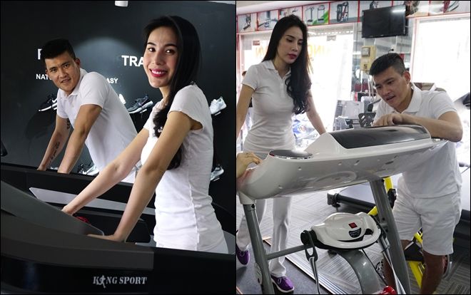 Công Vinh khiến fan náo loạn vì màn “hâm nóng tình cảm” với Thủy Tiên trong ngày 8/3