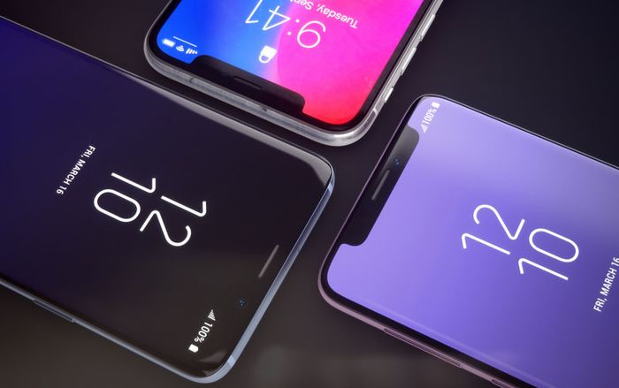 Cận cảnh Samsung Galaxy S9 tuyệt đẹp với 'tai thỏ' giống iPhone X