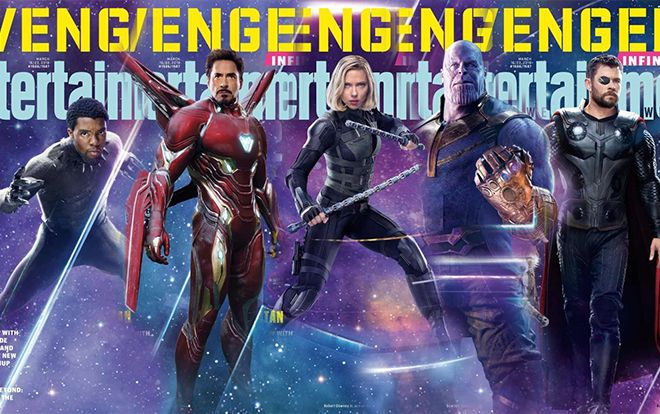 'Avengers: Inifinity War' được ưu ái đến 15 bìa tạp chí hàng đầu để quảng bá 22 siêu anh hùng