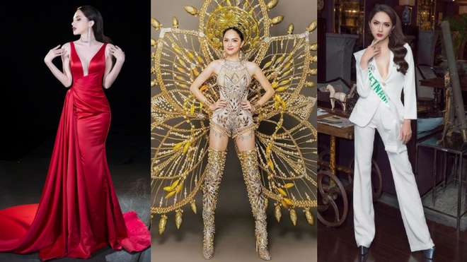 Loạt váy áo sexy giúp Hương Giang tiến thẳng vào chung kết Hoa hậu chuyển giới Quốc tế