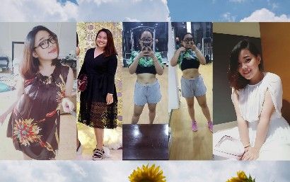 Chỉ tập gym 49 buổi, cô bạn này đã 'thổi bay' 13 kg, lấy lại ba vòng cân đối