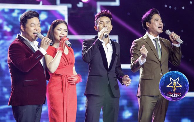 Khoảnh khắc đáng yêu của bộ ba HLV Thần tượng Bolero khi cầm mic hoà giọng cùng thí sinh