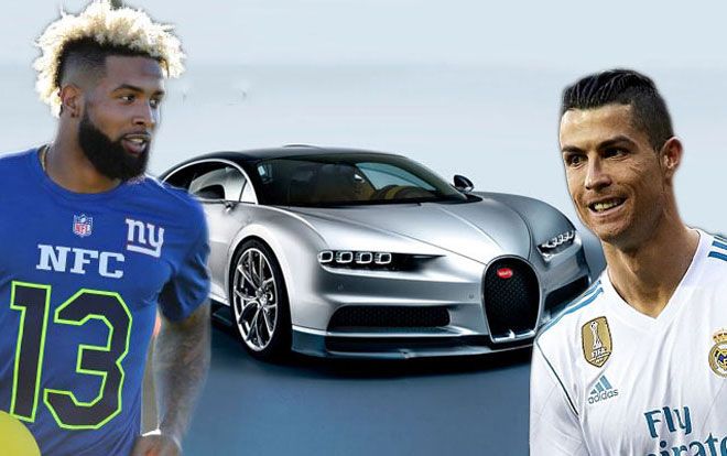 Ronaldo khiến Odell Beckham 'lác mắt' bằng siêu xe 'khủng'