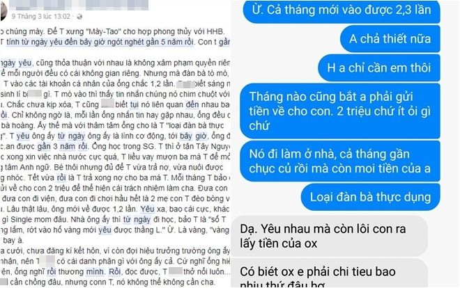 Đọc xong tin nhắn bị chồng kể xấu với nhân tình, vợ trẻ muốn in hết ra rồi ép plastic gửi nhà nội