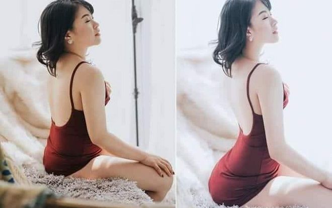 Cô gái bỗng eo thon dáng đẹp nhờ photoshop, dân mạng hoang mang: 'Thế giới này thật quá đáng sợ'