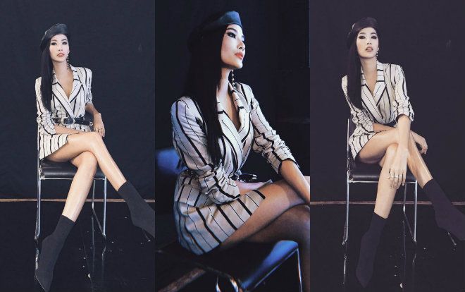 Chán style Hoa hậu, Hoàng Thùy trở lại 'lợi hại hơn xưa' với phong cách nổi loạn gấp bội phần