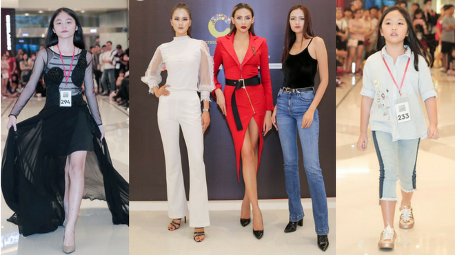 Võ Hoàng Yến làm giám khảo, dàn mẫu không chuyên tự tin 'càn quét' buổi casting Tuần lễ thời trang