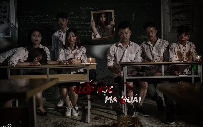 Ghê rợn trước bộ ảnh kỷ yếu kinh dị không dành cho những người yếu bóng vía