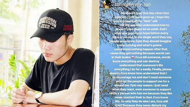 Sau lùm xùm của bạn gái, Xuân Trường viết 'tâm thư' trên Instagram và bất ngờ nhận về 'rổ gạch' từ người hâm mộ