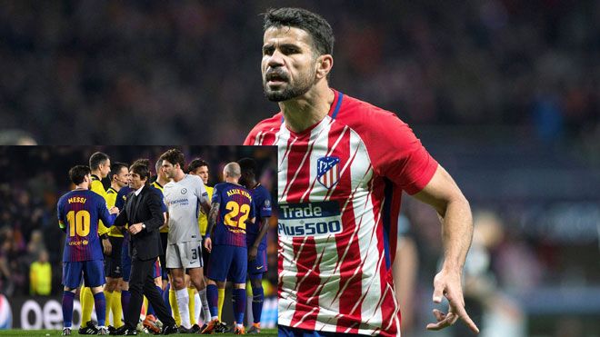 Vẫn còn cay cú, Diego Costa đăng bức ảnh ám chỉ 'chửi' HLV Conte