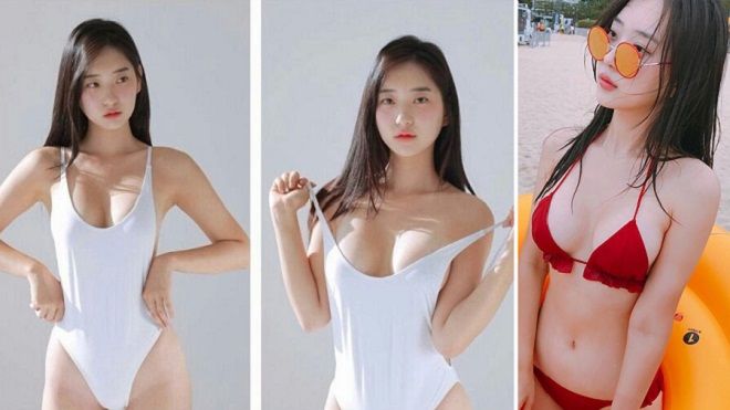 Cô gái được gọi là 'bản sao' của Sulli vì vẻ đẹp vừa gợi cảm, vừa ngây thơ và thường xuyên để mặt mộc