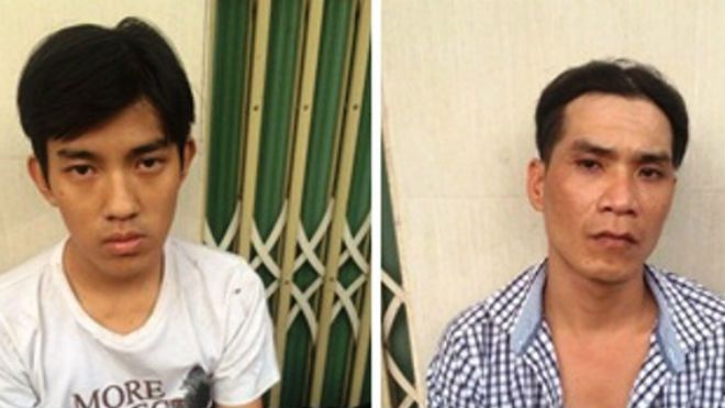 2 tên cướp rút dao chống trả trinh sát khi bị truy đuổi trên đường phố