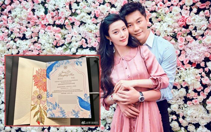 Thực hư thiệp cưới được cho là của Phạm Băng Băng - Lý Thần