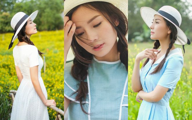 'Ngất lịm' trước nhan sắc xinh 'tựa thiên thần' của bà mẹ một con Khánh Hiền