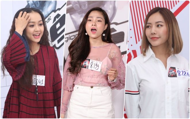 Những gương mặt xinh xắn 'lộ diện' ở vòng tuyển sinh The Voice đợt 2