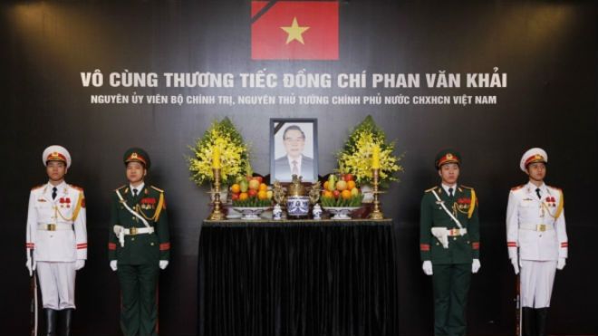 Hình ảnh Quốc tang nguyên Thủ tướng Chính phủ Phan Văn Khải