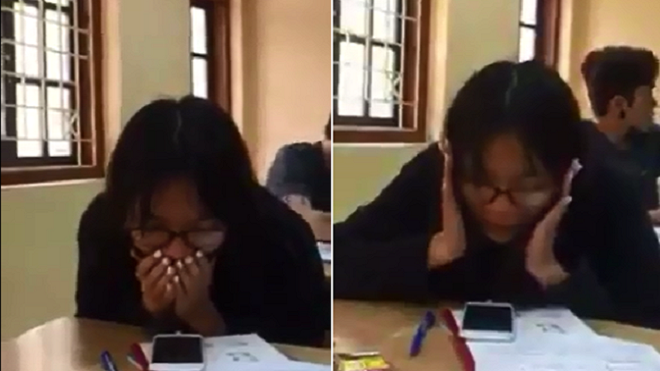 Chỉ fans Kpop mới hiểu: Cô gái quên cả làm kiểm tra chỉ vì Idol vừa ra MV mới!