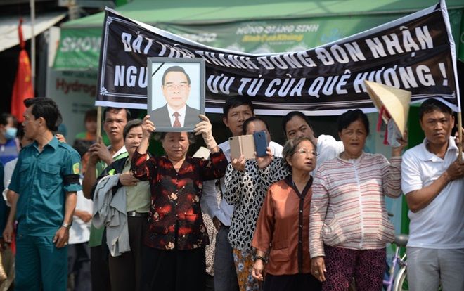 Ông Sáu Khải đã về đến quê nhà Củ Chi