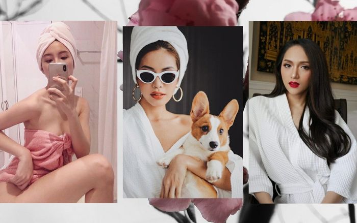 Áo choàng tắm mới là 'hot trend' đỉnh cao, các sao Việt đang tích cực theo đuổi mấy ngày qua