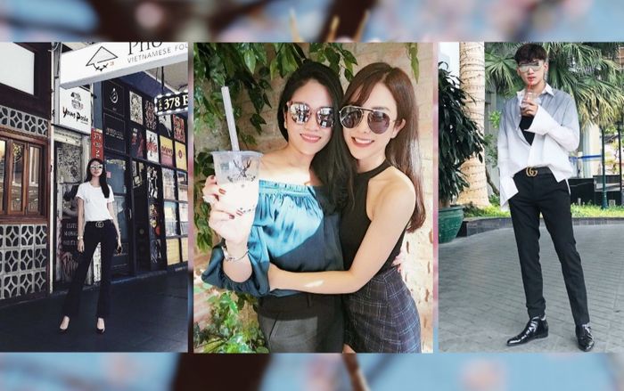 Diệp Lâm Anh diện đồ gợi cảm, Ali Hoàng Dương 'chất phát ngất' khi mặc cả cây hàng hiệu