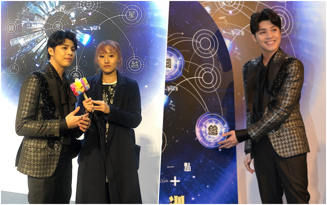 Noo Phước Thịnh đẹp trai ngời ngời, nói tiếng Anh trôi chảy trước nghệ sĩ quốc tế