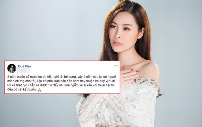 Quế Vân 'châm thêm dầu vào lửa' giữa scandal Trường Giang - Nam Em: 'Quả báo chỉ là đến sớm hay muộn'