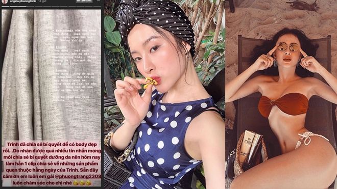 Sau khi hướng dẫn cách tập gym 'gây bão', Angela Phương Trinh tiết lộ bí quyết làm sạch da ngày hè