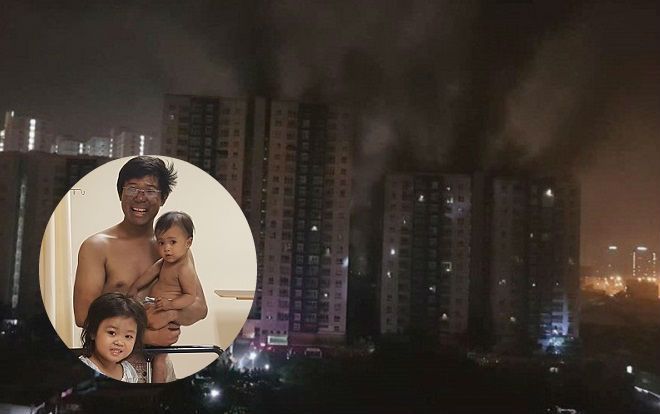 Xúc động trước câu chuyện cả nhà 'vượt qua cõi chết' trong vụ hỏa hoạn ở chung cư Carina