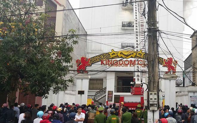 Cháy quán karaoke lúc rạng sáng, chưa thể xác định được thương vong