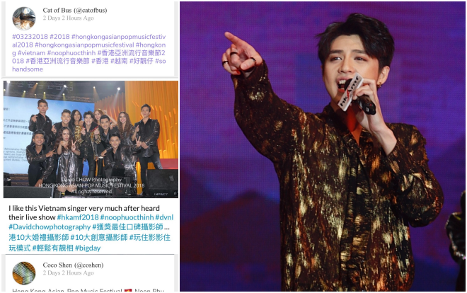 Fan nước ngoài khen không ngớt Noo Phước Thịnh hậu phần trình diễn tại Hong Kong