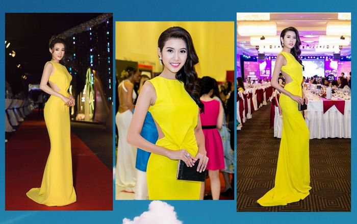 Mặc ồn ào bạn trai ngoại tình, Nhã Phương khoe lưng trần gợi cảm trong thiết kế 'mặc lại' của Thuý Vân