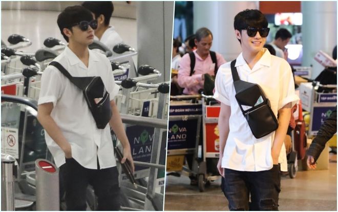 Noo Phước Thịnh siêu điển trai trở về nước sau màn biểu diễn thành công tại HongKong