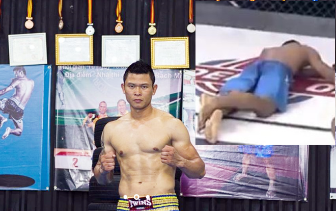 Khiêu khích 'Vua' Kickboxing Việt Nam, thanh niên Bình Định bị đấm 1 phát ngất xỉu 15 phút