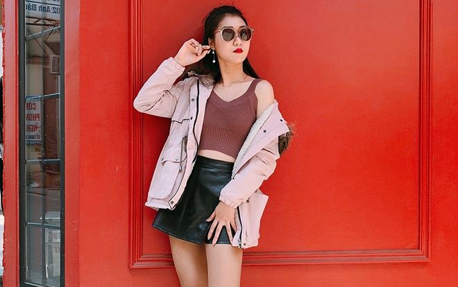 Xuýt xoa với vẻ ngoài vừa xinh đẹp lại năng động của cô sinh viên ĐH Công nghiệp Hà Nội